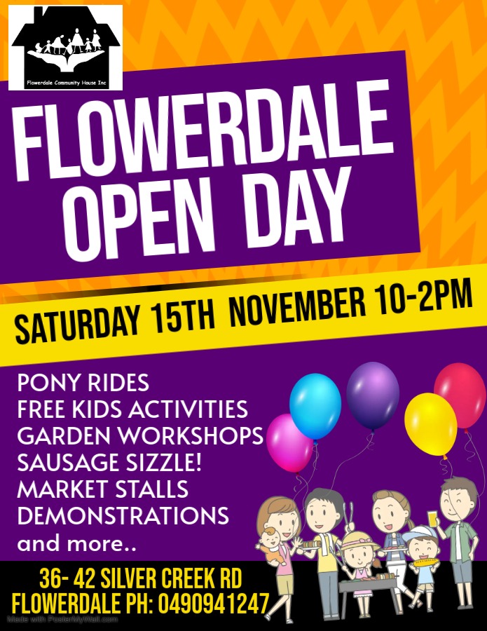 Flowerdale Community House Open Day