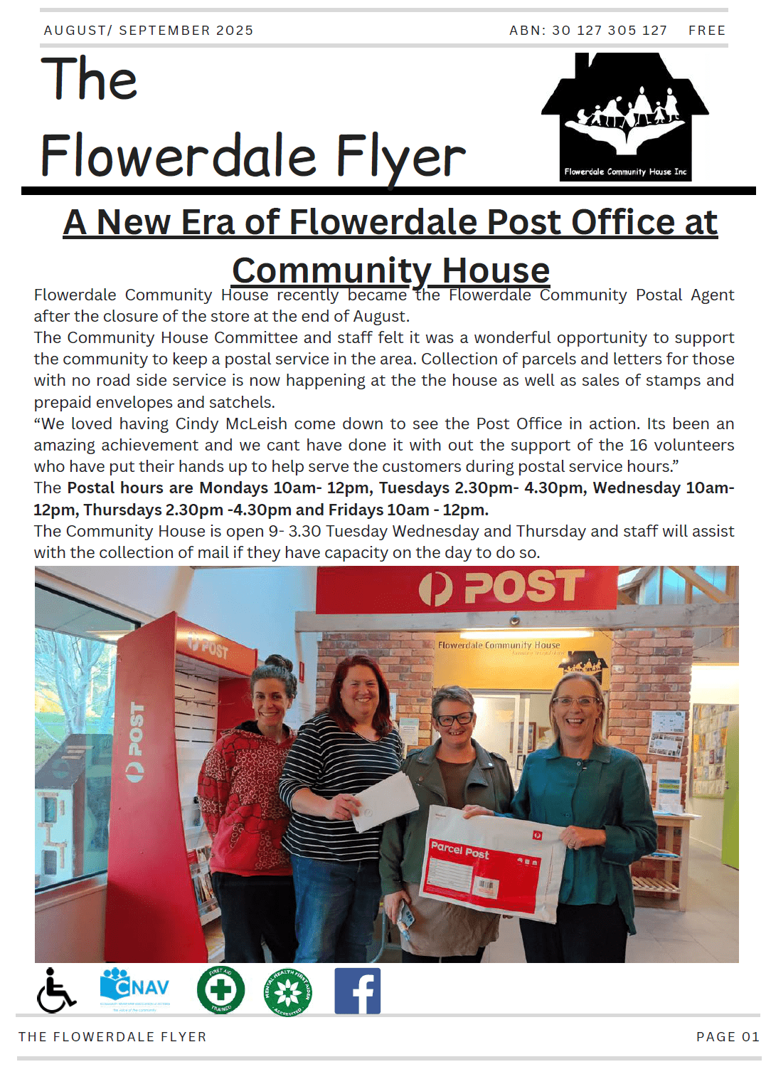 FCH Flyer Cover September 2025