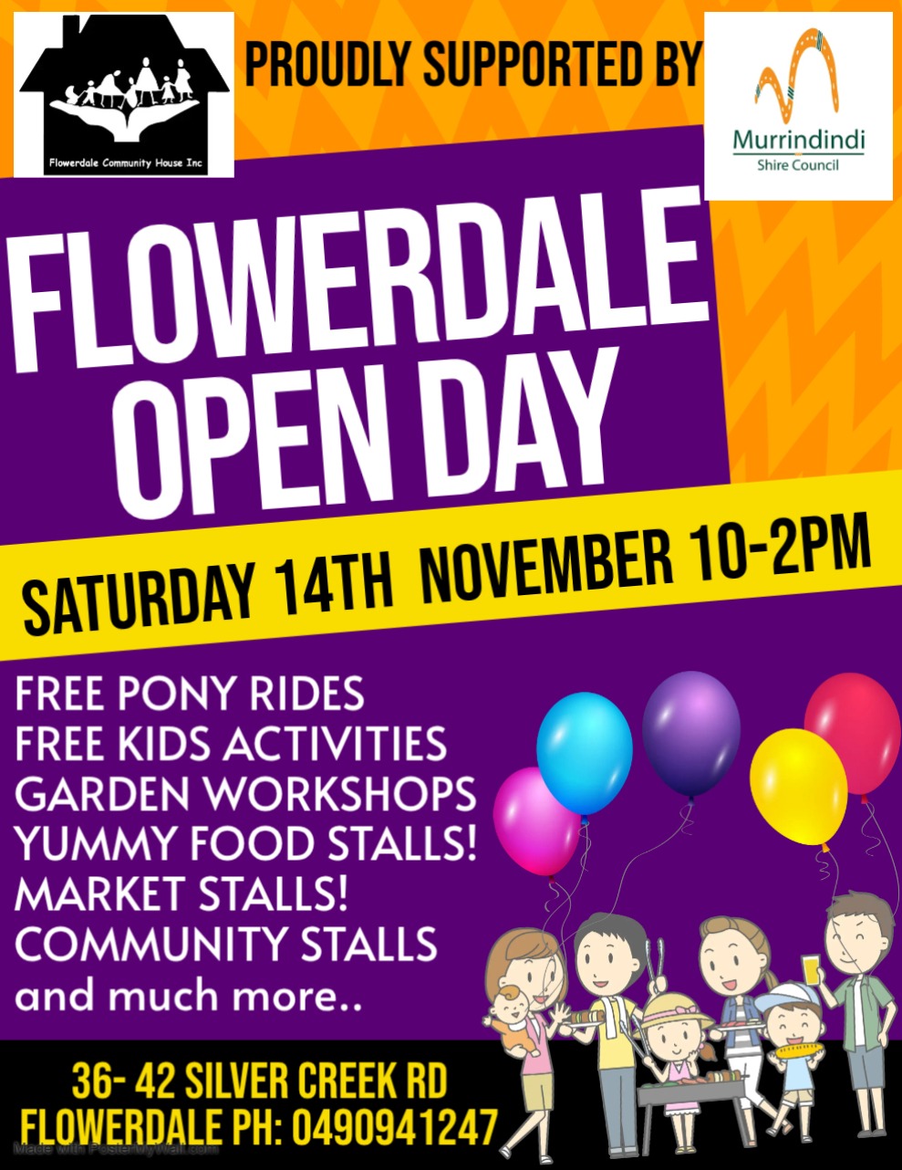 Flowerdale Open Day 2026 Flowerdale Community House Open Day